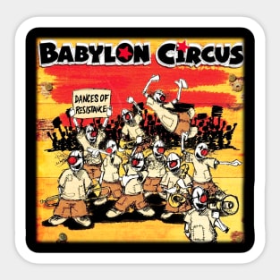 Cuckoo Babylon Circus Sticker
